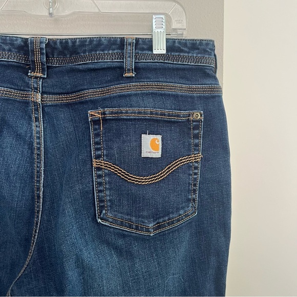 Carhartt Women’s Workwear Utility Jeans – Relaxed Fit Bootcut – Size 12 Regular - Picture 8 of 13